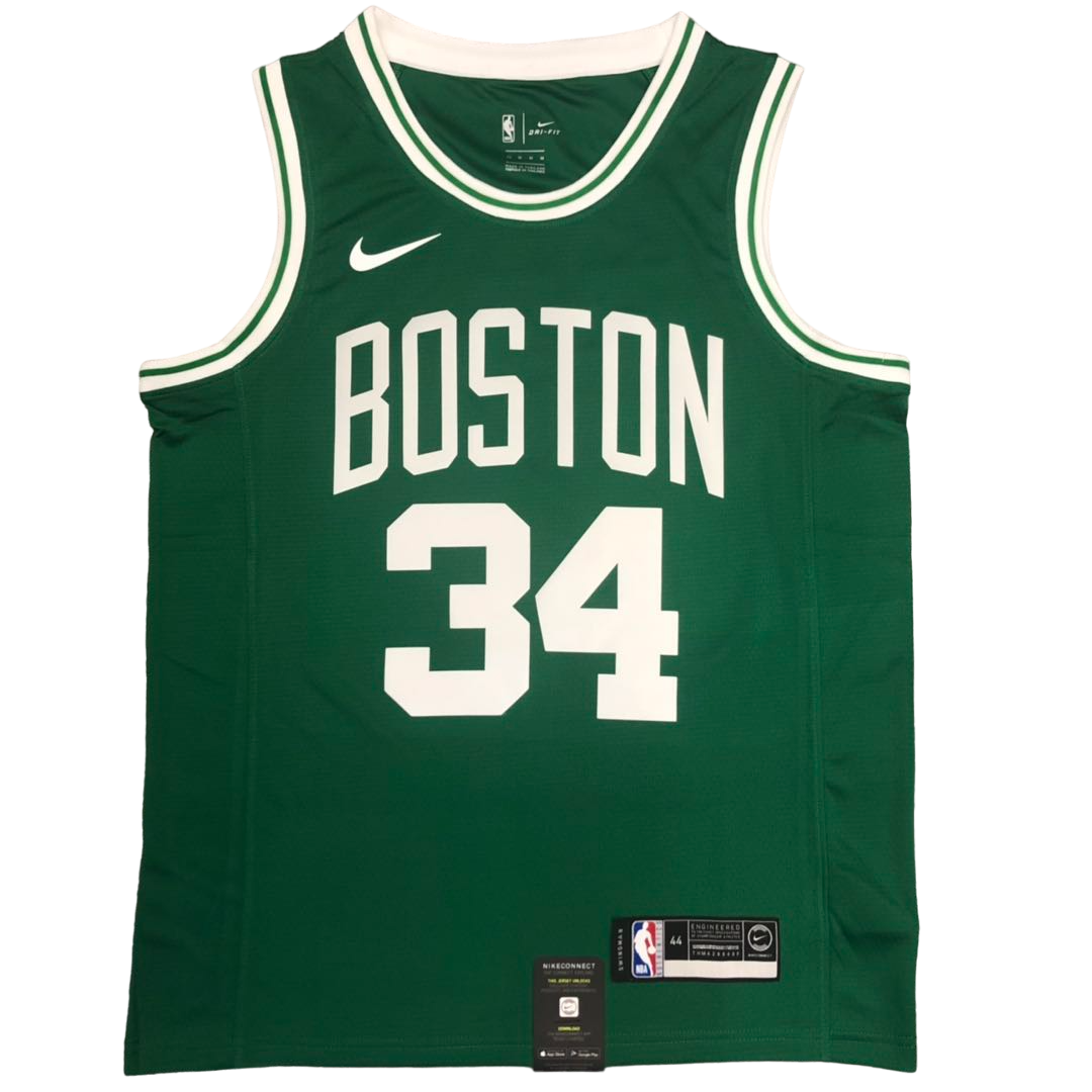 Regata NBA Boston Celtics Retrô Nike Authentic Pierce 34 - Verde