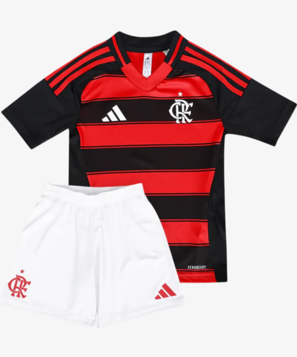 Conjunto Infantil Adidas Flamengo 2025/26 I