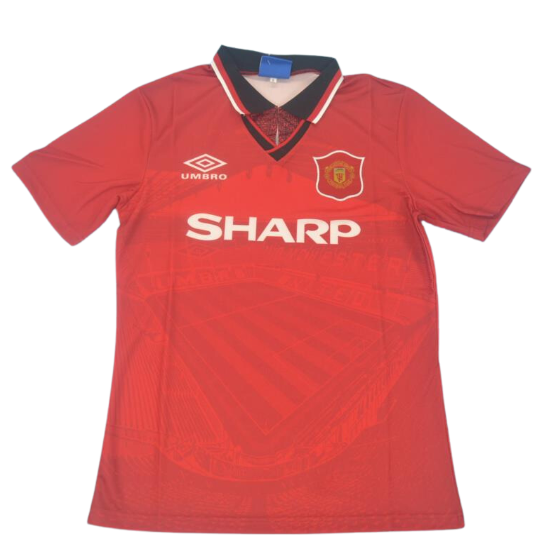 Camisa Manchester United Home 94/96 - Versão Retrô "Cantona" Nº 7 - Imagem 2