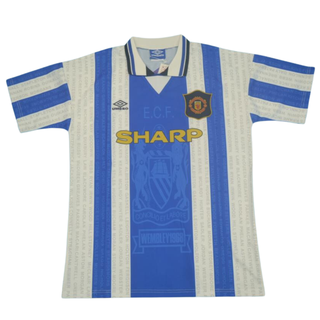 Camisa Manchester United Away 94/96 - Versão Retrô "Cantona" Nº 7 - Imagem 2