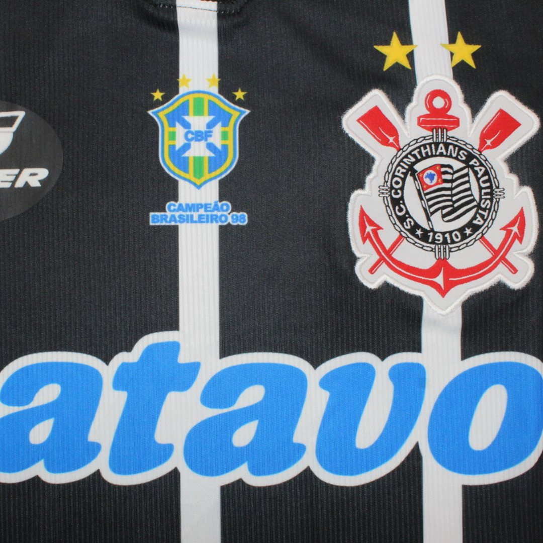 Camisa Corinthians Away 1999 - Versão Retrô "Tevez" Nº 10 - Imagem 6