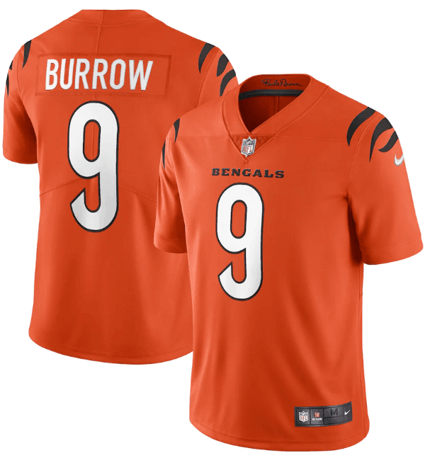 Camisa NFL Cincinnati Bengals Vapor Limited Jersey Laranja