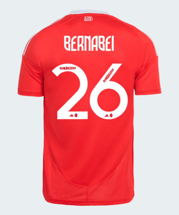 Camisa Adidas Internacional 2025/26 I - Bernabei N° 26