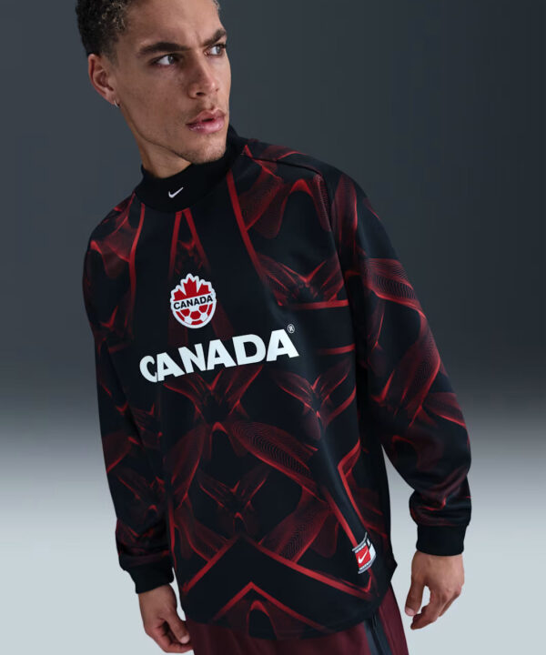 Camisa Nike Canadá 2025/26 Goleiro Manga Longa