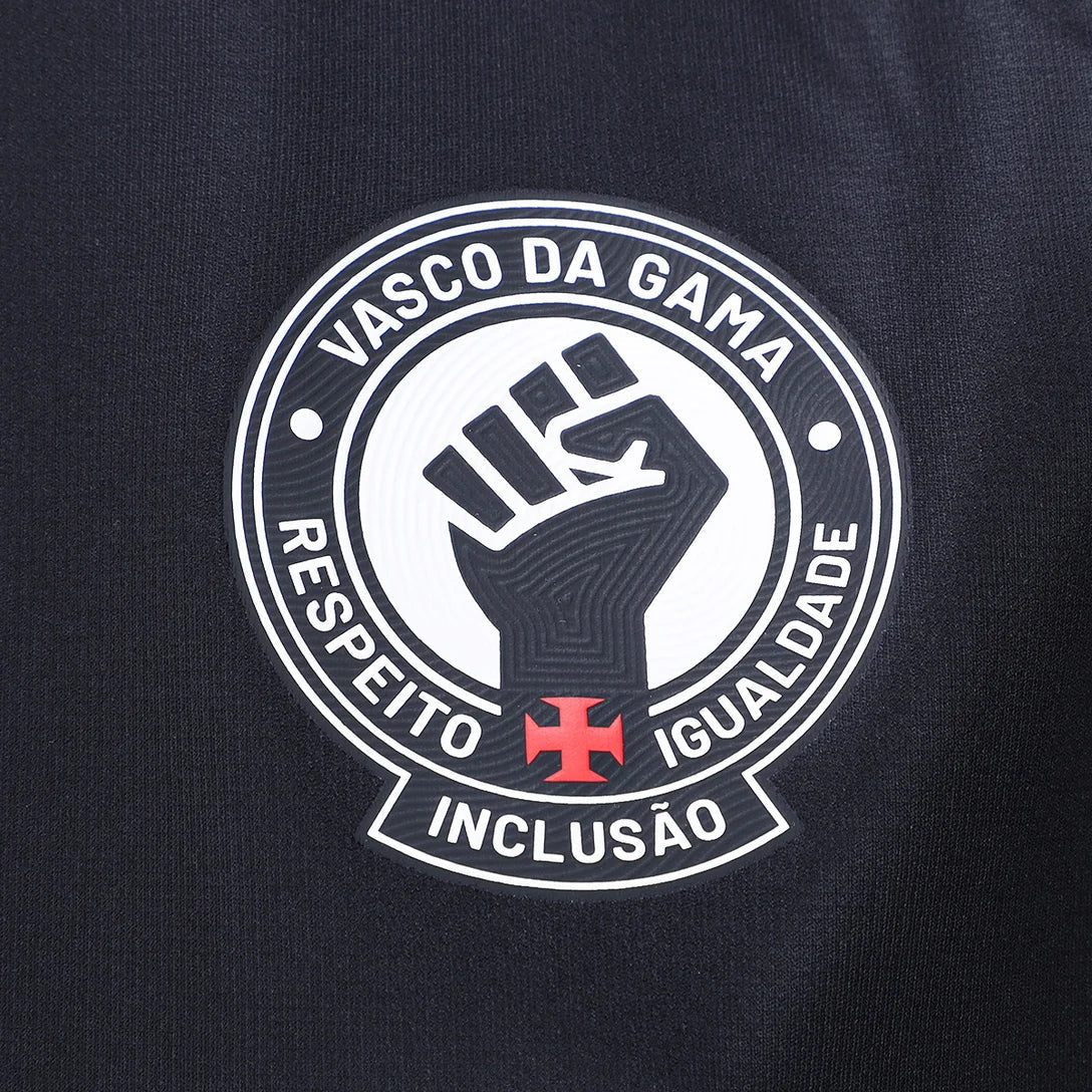 Camisa Kappa Vasco da Gama Aquecimento 2024/25 Masculina - Imagem 3