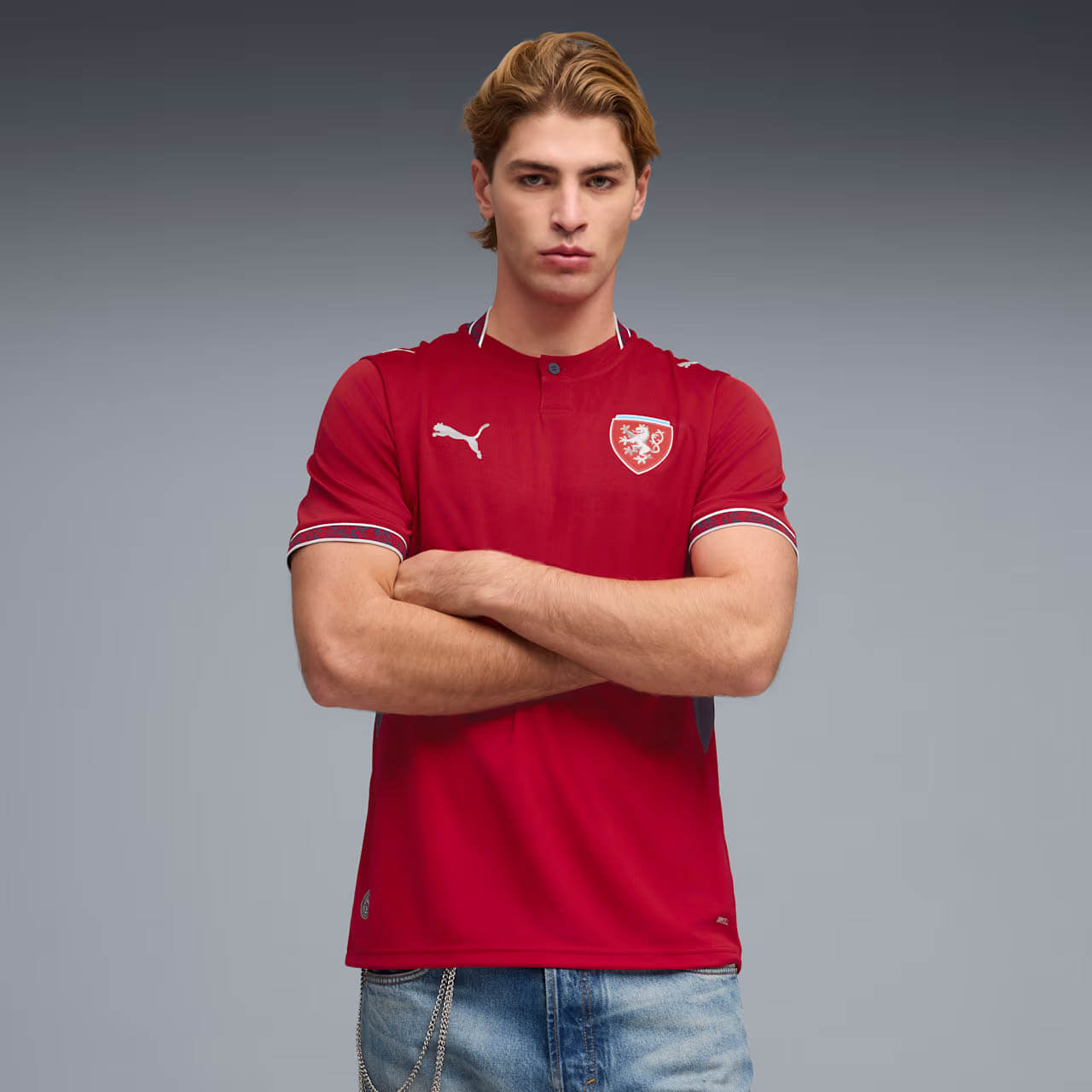 Camisa Puma República Tchéquia 2025/26 Home - Imagem 3
