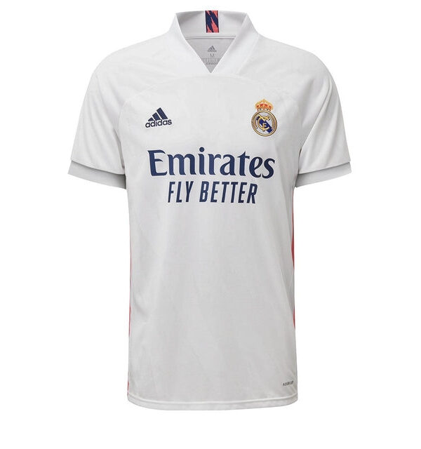 Camisa Real Madrid 20/21 Adidas - Branco