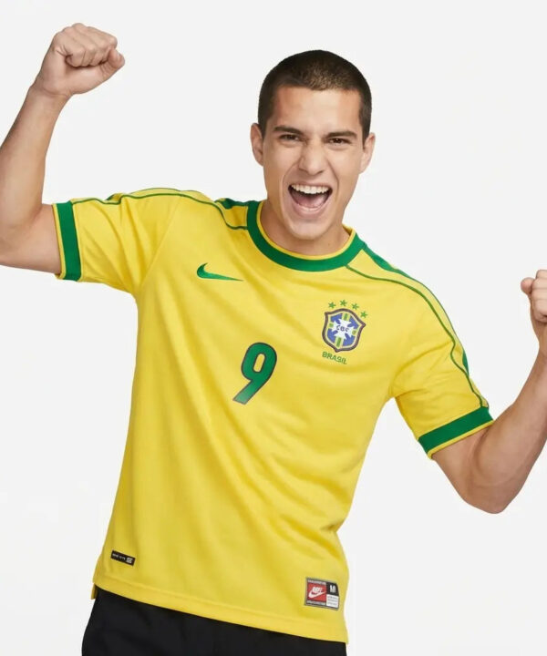Camisa Retrô Seleção Brasileira I 1998