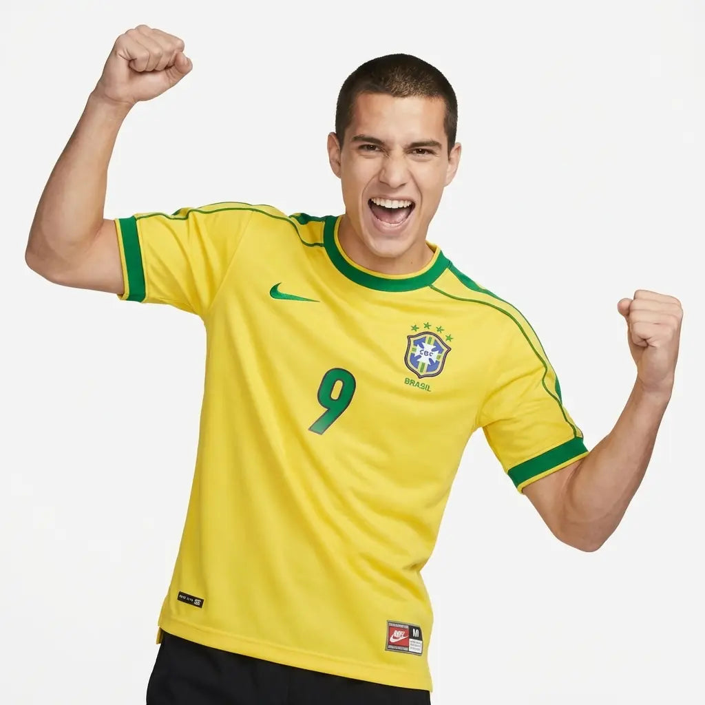 Camisa Retrô Seleção Brasileira I 1998