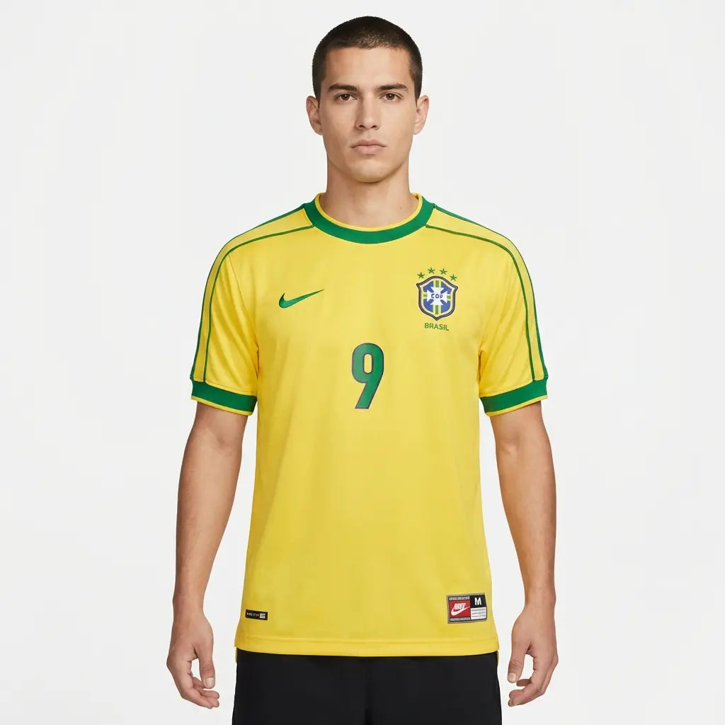 Camisa Retrô Seleção Brasileira I 1998 - Imagem 3