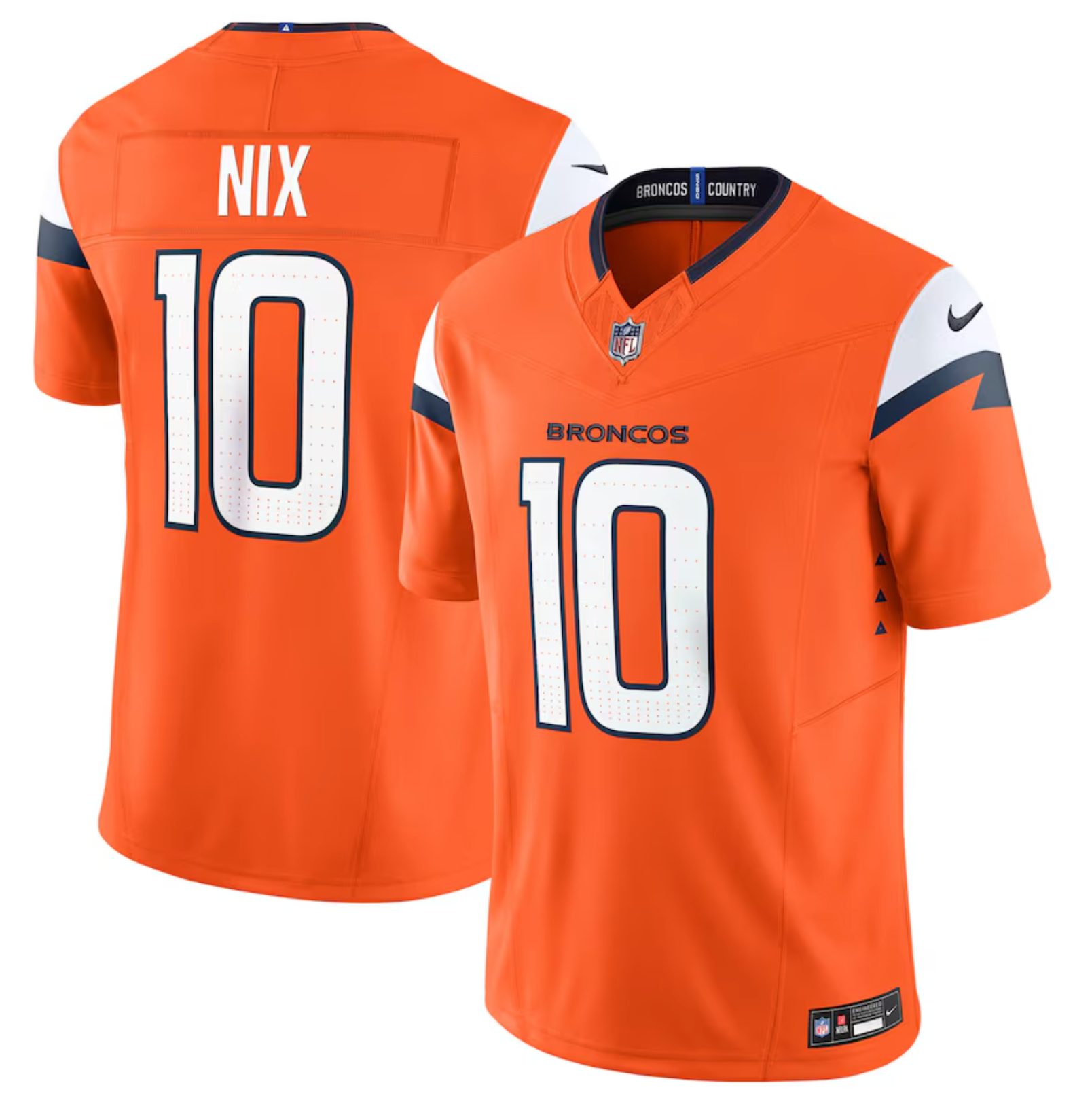 Camisa NFL Denver Broncos Vapor F.U.S.E. Limited Laranja Mile High Collection - Imagem 2