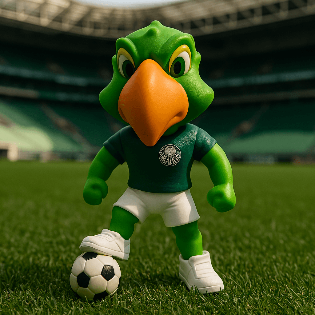 Mascote do Palmeiras - Periquito - Imagem 3