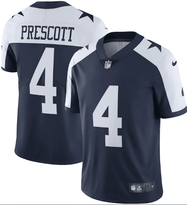 Camisa NFL Dallas Cowboys Vapor Limited Jersey Azul Branca