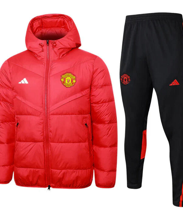Conjunto Jaqueta Bomber Manchester United 2024