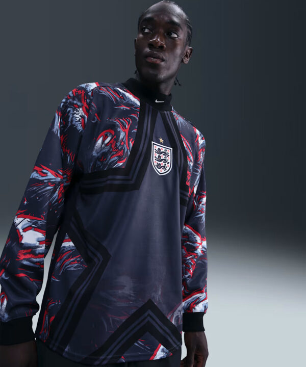 Camisa Nike Inglaterra 2025/26 Goleiro Manga Longa