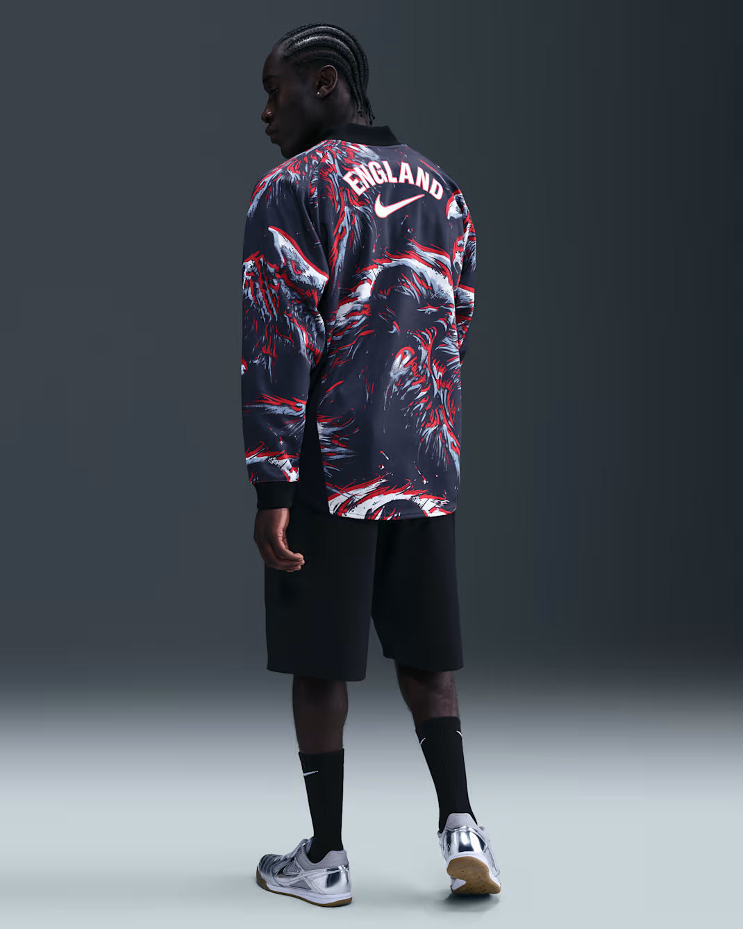 Camisa Nike Inglaterra 2025/26 Goleiro Manga Longa - Imagem 4