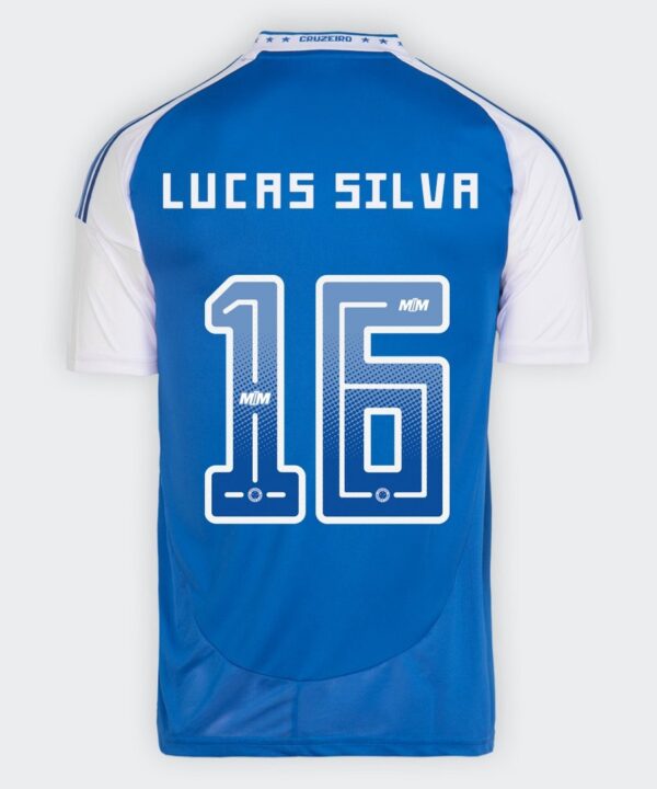 Camisa Adidas Cruzeiro 2025/26 I LUCAS SILVA N° 16