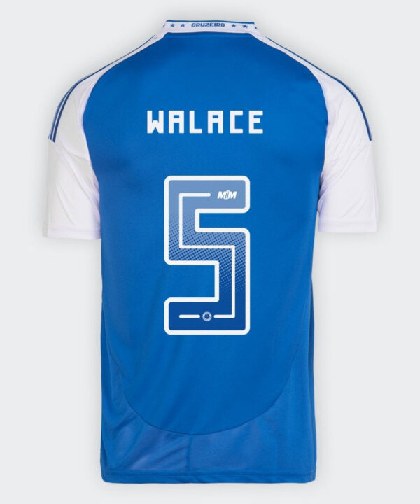 Camisa Adidas Cruzeiro 2025/26 I WALACE N° 5