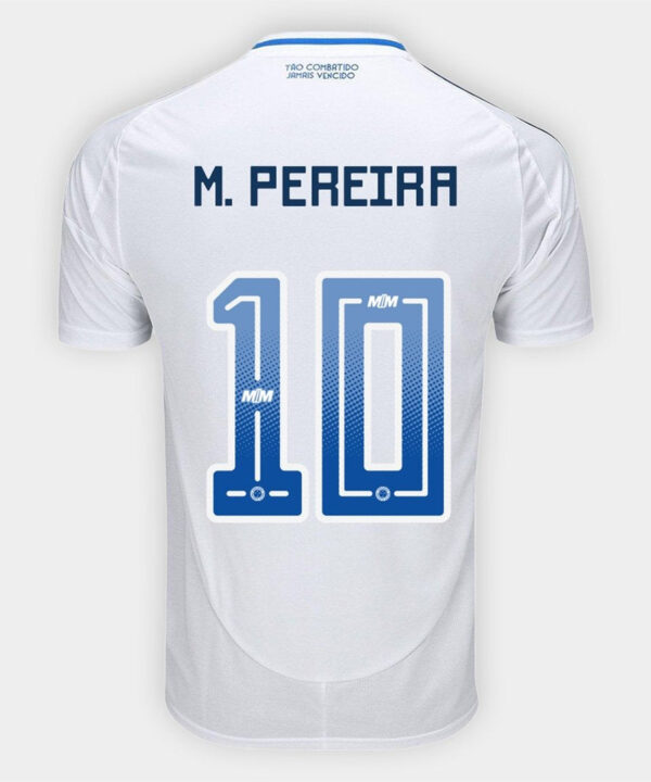 Camisa Adidas Cruzeiro 2025/26 II M. PEREIRA N° 10