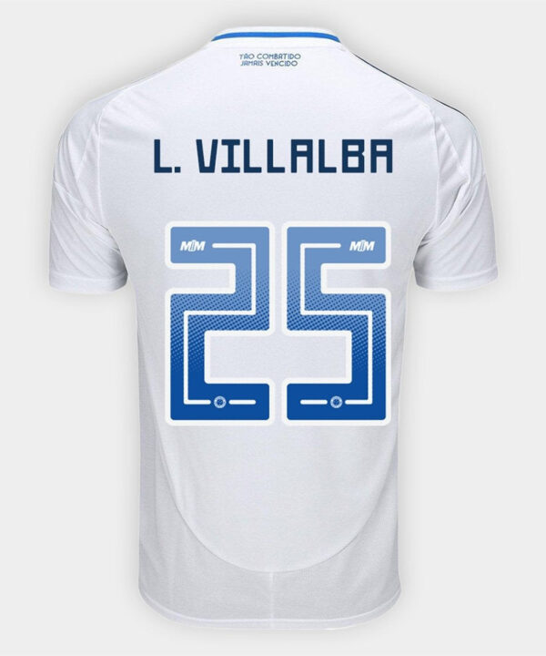 Camisa Adidas Cruzeiro 2025/26 II l. VILLALBA N° 25