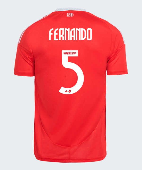 Camisa Adidas Internacional 2025/26 I - Fernando N° 5