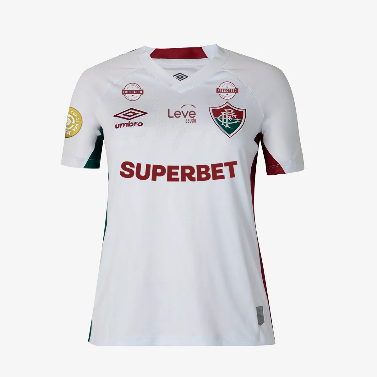 Camisa Feminina Umbro Fluminense 2025/26 II Com Patrocínio - Imagem 4