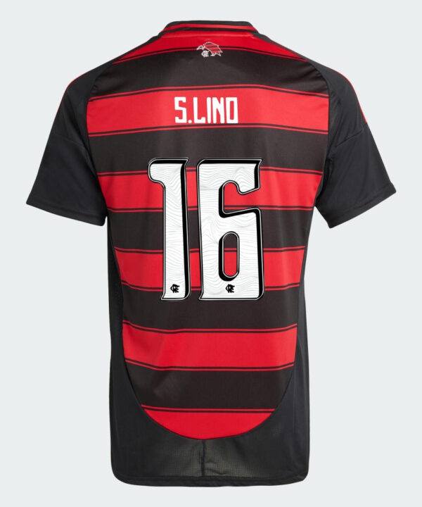Camisa Adidas Flamengo 2025/26 I S. LINO N° 16