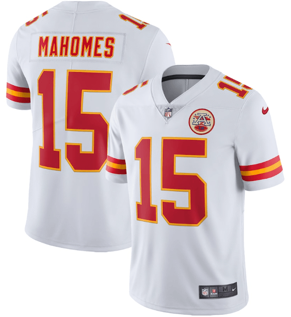 Camisa NFL Kansas City Chiefs Vapor Limited Jersey Branca