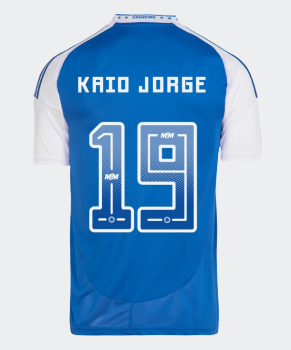 Camisa Adidas Cruzeiro 2025/26 I - Kaio Jorge N°19