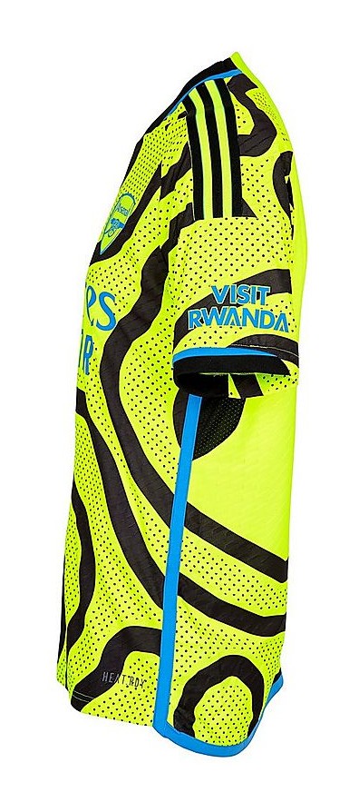 Camisa Arsenal Away 23/24 s/n° Torcedor Adidas Masculina - Verde - Imagem 3