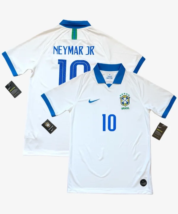 Camisa Seleção Brasileira Copa América 19/20 Torcedor Nike Masculina - Branco