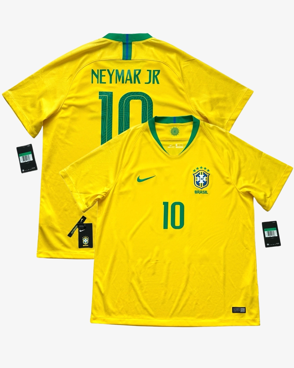 Camisa Da Seleção Brasileira 2018 Home Nº 10 Neymar - Nike
