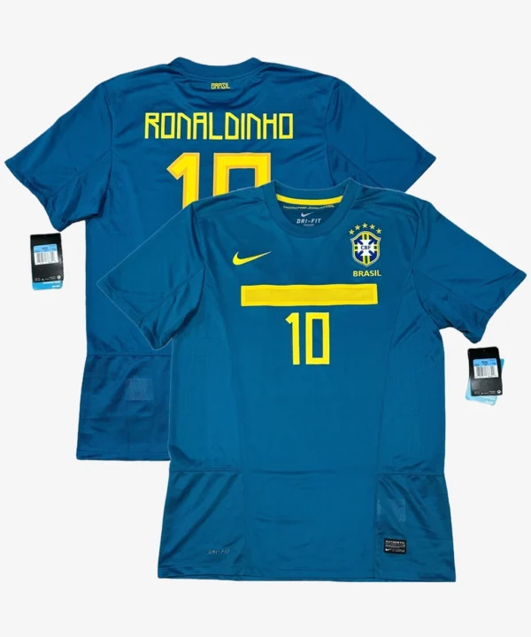 Camisa Seleção Brasileira 2011/12 Away Nº 10 Ronaldinho Nike