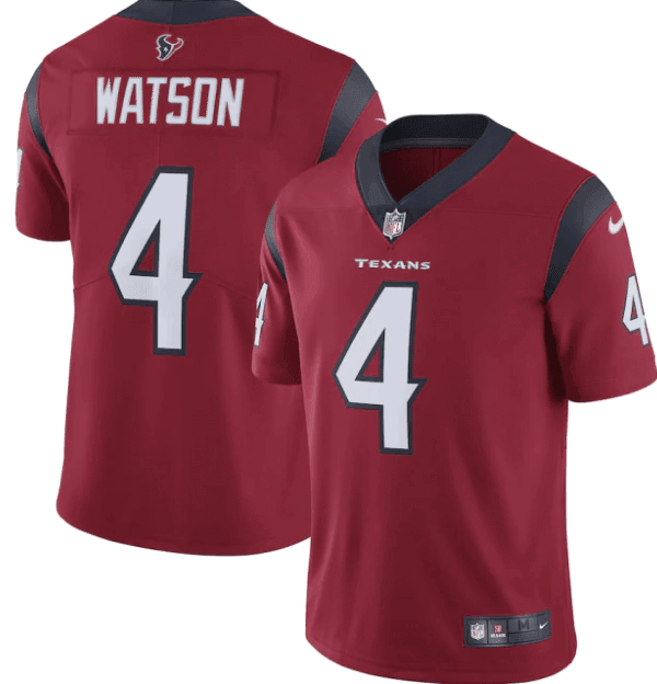 Camisa NFL Houston Texans Vapor Limited Jersey Vermelha