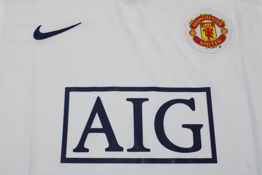 Camisa Manchester United Manga Longa Away 08/09 - Versão Retrô - Imagem 17