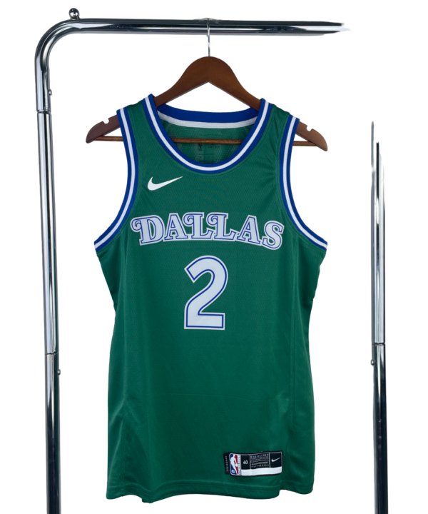 Regata NBA Dallas Mavericks Nike Authentic Irving 2 - Verde