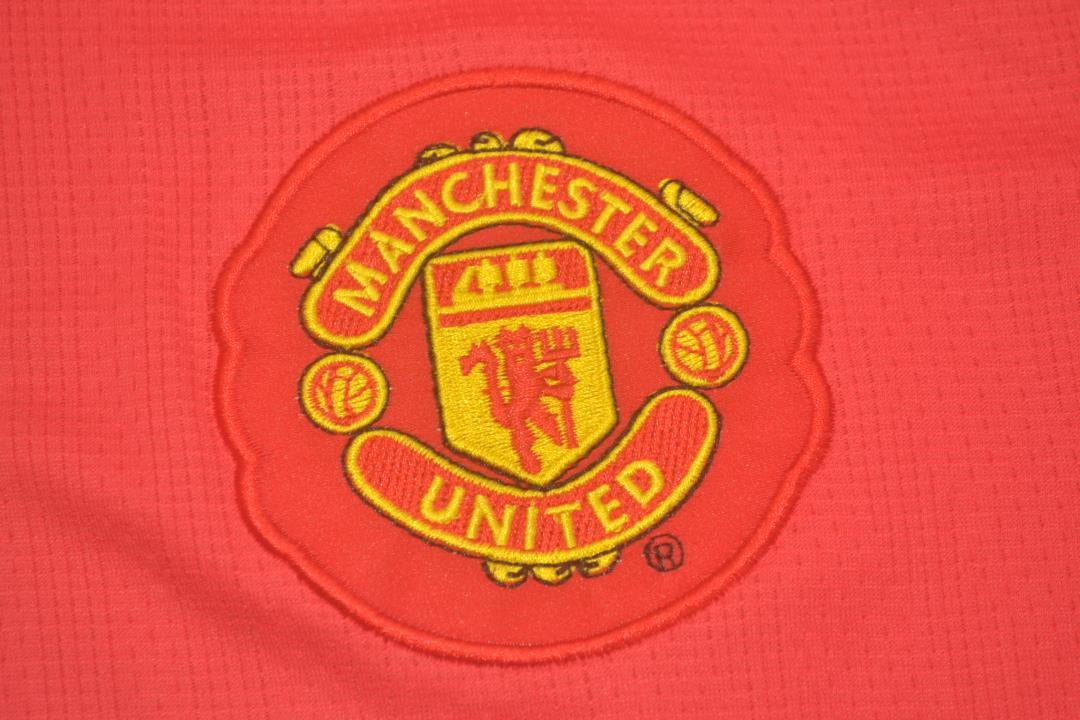 Camisa Manchester United Manga Longa Home 07/08 - Versão Retrô - Imagem 9
