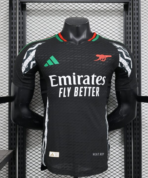 Camisa Arsenal Away 2024/25 Jogador Adidas Masculino - Preta