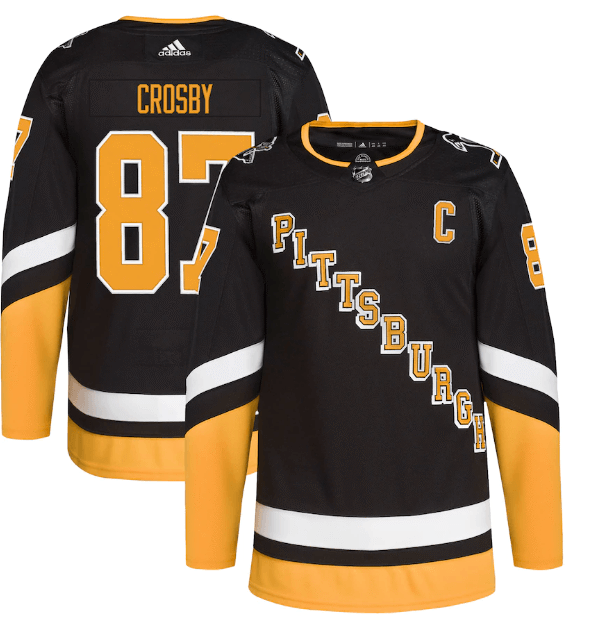 Camisa NHL Pittsburgh Penguins Jersey Preta 21/22