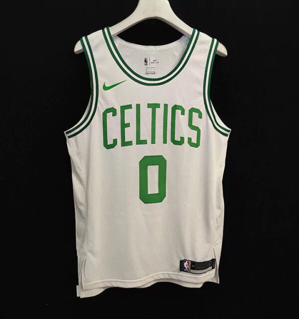 Regata NBA Boston Celtics Icon Edition Nike Authentic Tatum 0 - Branca
