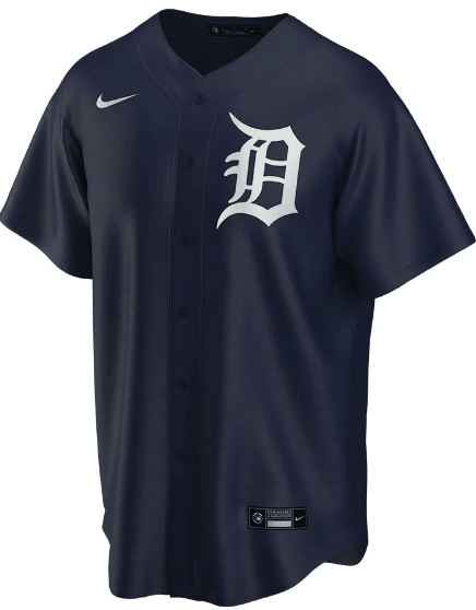 Jersey Detroit Tigers Azul Torcedor