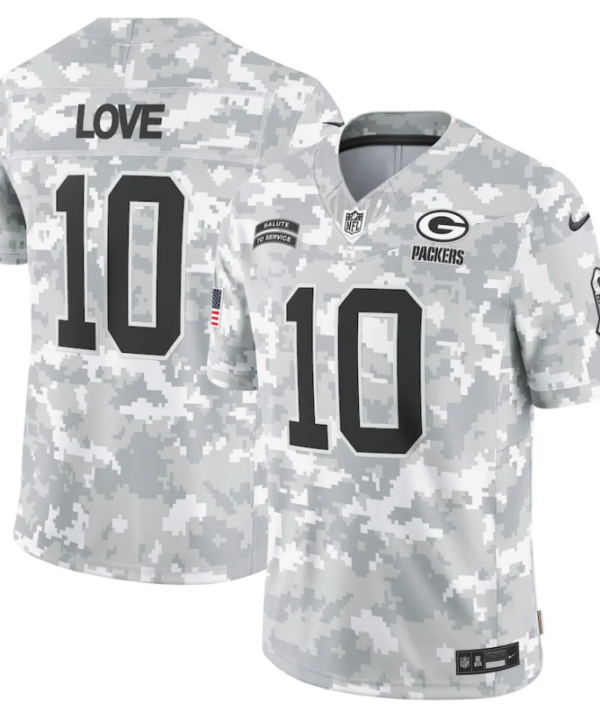 Camisa NFL Green Bay Packer Vapor F.U.S.E. Limited Jersey Salute To Service 2024