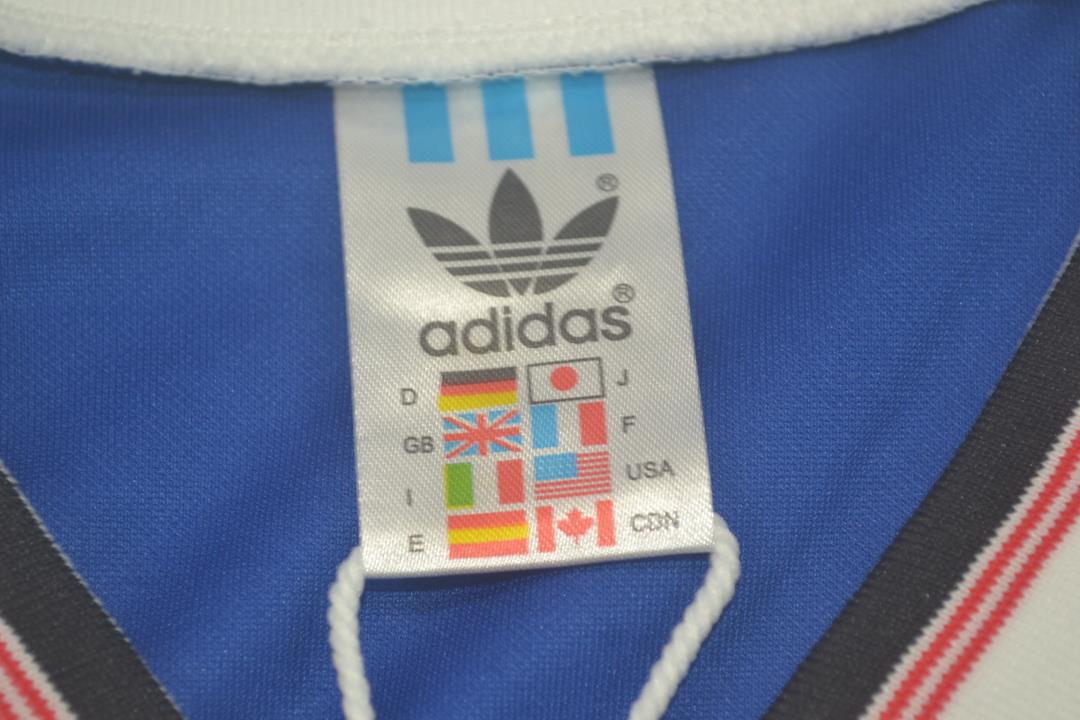 Camisa Manchester United Away 88/90 - Versão Retrô "Augusto" Nº 8 - Imagem 6