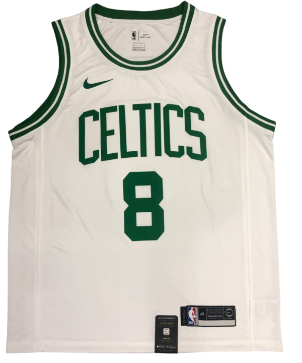Regata NBA Boston Celtics Retrô Nike Authentic Walker 8 - Branca