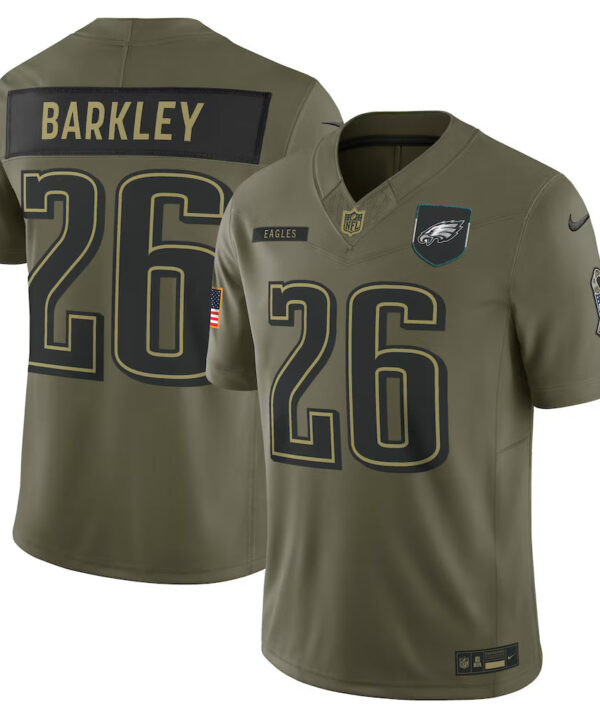 Camisa NFL Philadelphia Eagles Vapor F.U.S.E. Limited Jersey Salute To Service 2025