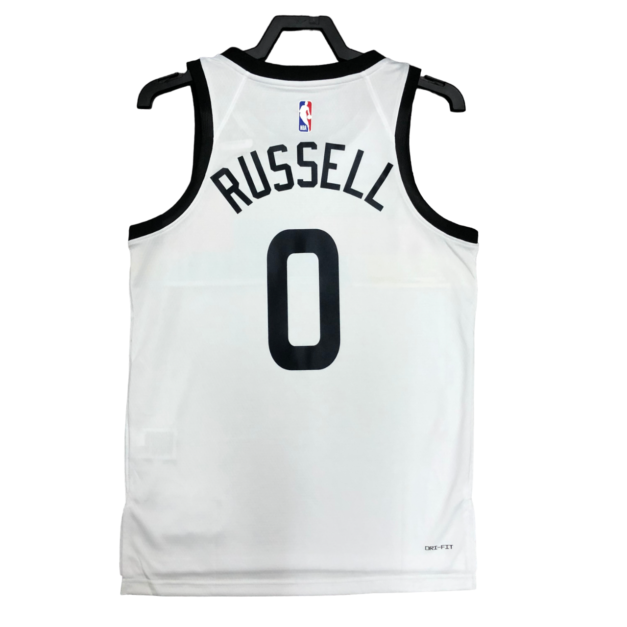 Regata NBA Minnesota Timberwolves City Edition Nike Authentic Russell 0 - Branca - Imagem 2
