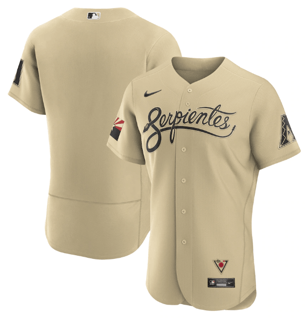 Jersey Arizona Diamondbacks Gold City Authentic