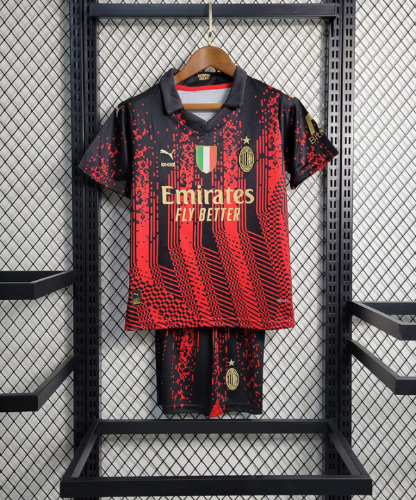 Kit Infantil AC Milan 23/24 - Vermelho III