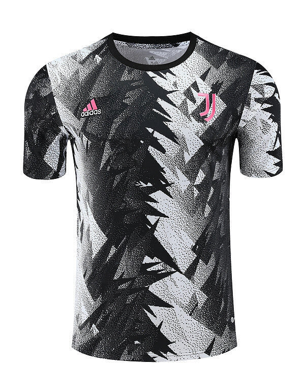 Camiseta Juventus 23/24 - Treino - Branco/Preto