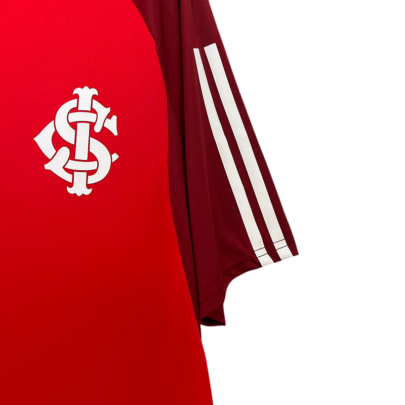 Camisa Internacional Treino 24/25 Adidas - Vermelho - Imagem 8